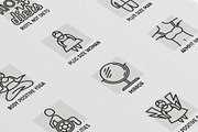 Body Positive | 16 Thin Line Icons, an Outline Icon by Alex Blogoodf (Thumbnail 8 of 11)