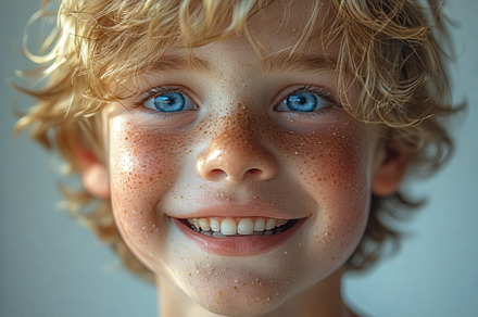 Blond boy with blue eyes, a Person Photo by ComfortQ