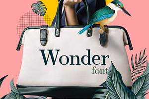 Wonder - Modern Serif Font