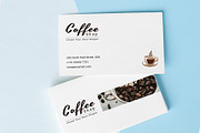 Coffee Shop Business Card, a Business Card Template by graphicsunday (Thumbnail 4 of 4)