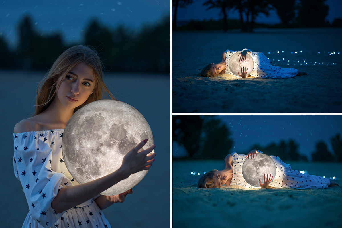 Woman with the Moon, a Person Photo by AnStore (Photo 2 of 2)