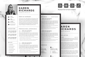 MS Word CV Design 2 Pages Best CV