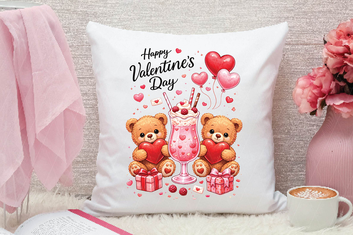 Valentines Day PNG, Happy Valentine', an Illustration by DreamPrint404 (Photo 6 of 6)