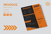 Gym Center - Invoice Template, a Print Template by StreaksideStd (Thumbnail 1 of 3)