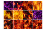 Fire Flame Seamless Pattern, a Pattern Graphic by Forhadx5 (Thumbnail 4 of 13)