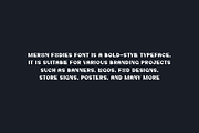Meroon Foodies - Food Font, a Sans Serif Font by QR Design Studio (Thumbnail 6 of 9)