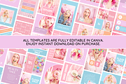 Bright Pastel Instagram Templates, a Social Media Template by SunshineStudioBoutique (Thumbnail 2 of 10)