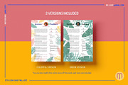 Natural Tropical Leaves Resume Canva, a Resume Template by Millusti (Thumbnail 5 of 9)