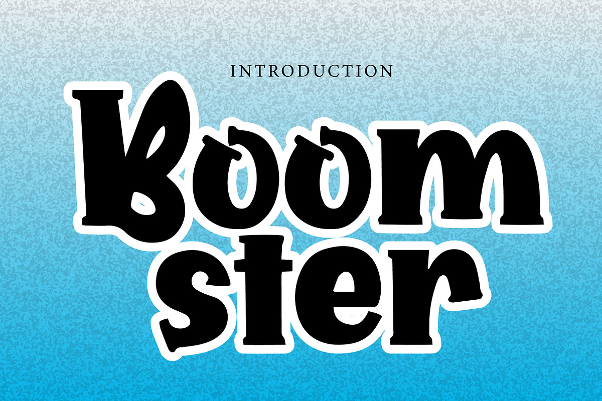 Boomster, a Slab Serif Font by Wow Magic (Photo 2 of 4)
