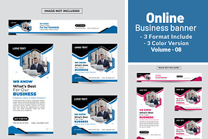 Online Business Banner Template