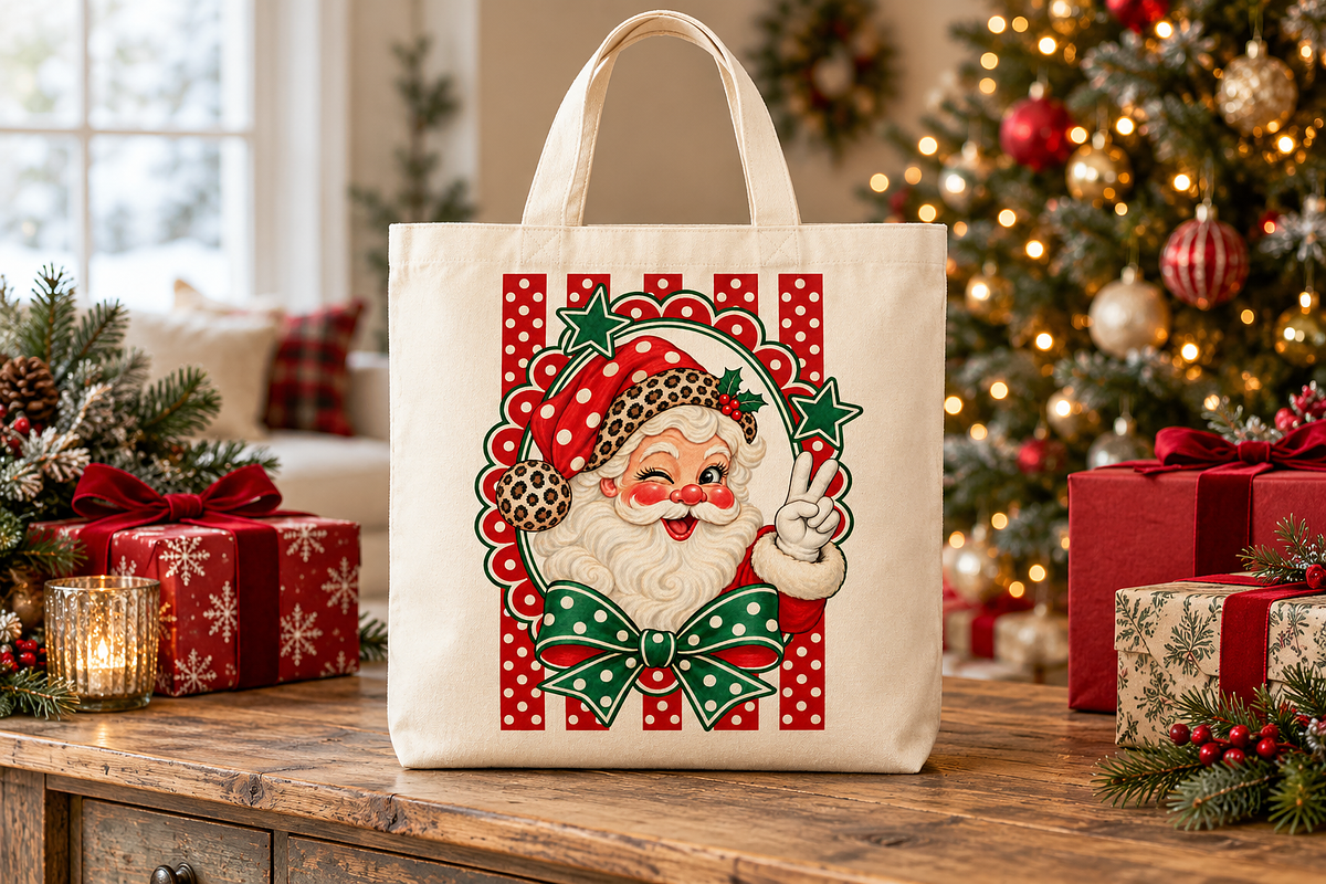 Retro Santa Christmas PNG, an Object Graphic by Daisy Design (Photo 2 of 3)