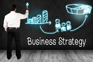 Businessman Writing Business