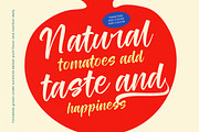Tomato Balance Modern Handwritten, a Script Font by stylishtype.co (Thumbnail 8 of 20)