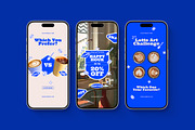 Coffee Shop Instagram Templates, a Social Media Template by Supanium Studio (Thumbnail 3 of 5)