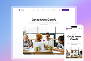 CoreAI: SaaS Framer Template | -75%, a Landing Page Template by Saidmakhmud (Thumbnail 2 of 6)