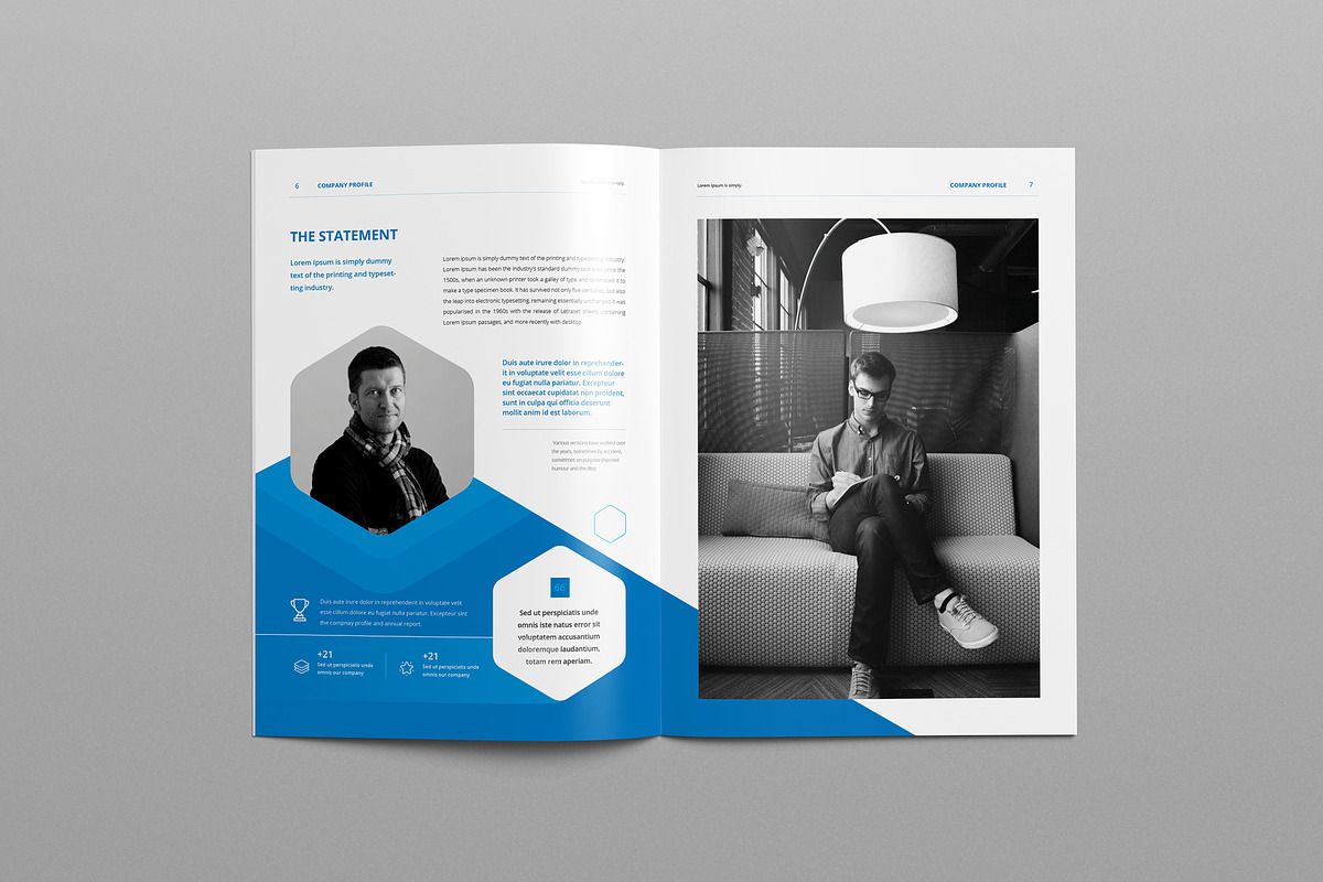Company Profile 16 Pages, a Brochure Template by Pro-Gh (Photo 2 of 9)