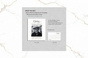 Share a Memory Sign&Card Canva FR001, a Stationery Template by TyphoonStudio (Thumbnail 2 of 5)