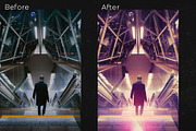 Cyberpunk Photo Effects & Overlays, a Preset Add-On by PhotoSpirit (Thumbnail 6 of 12)