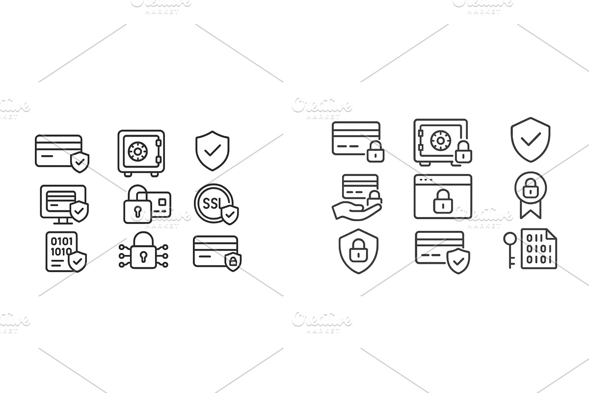 Set of web icons illustrating, a Finance Illustration by ZinetroN