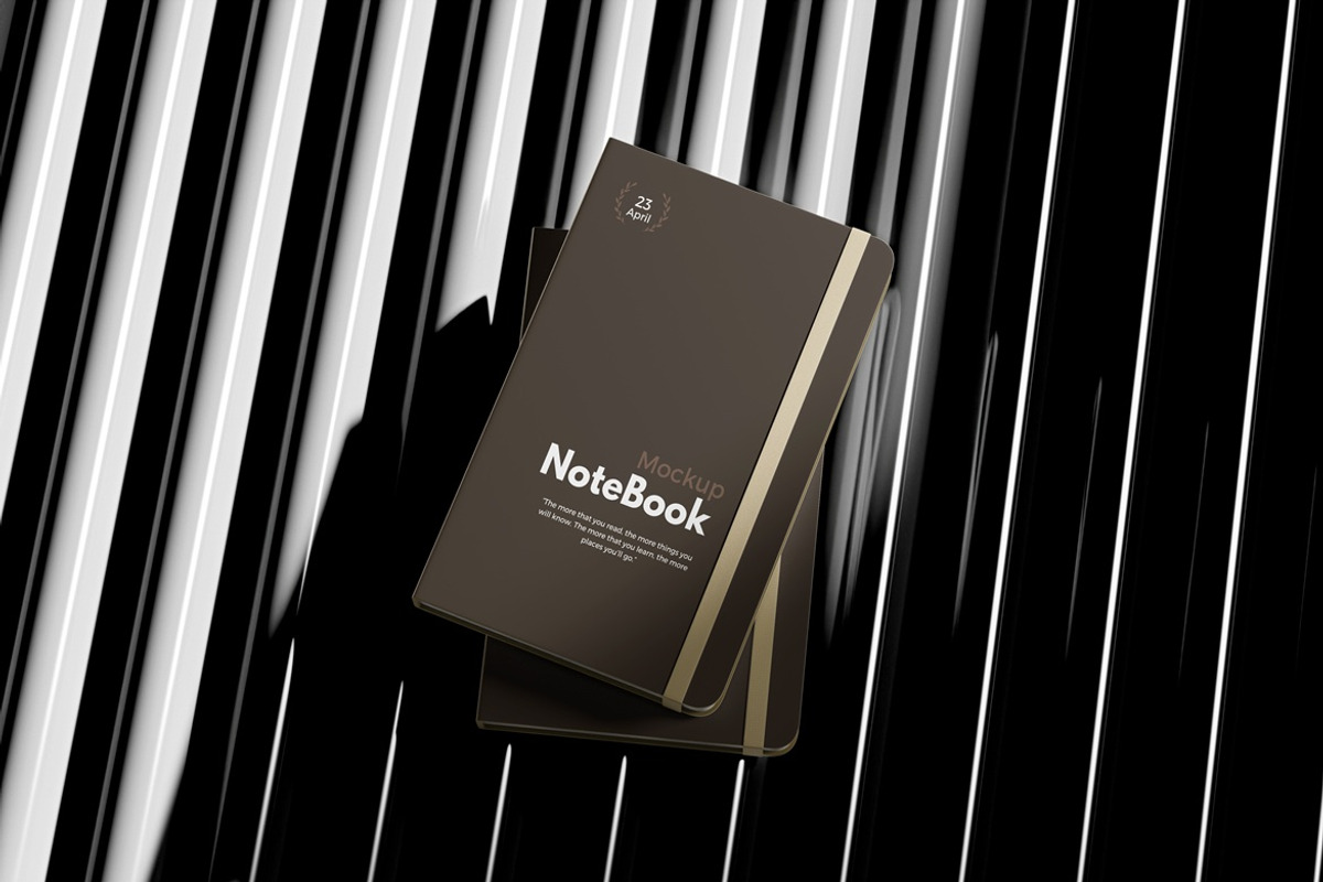 NoteBook Mockup, a Books & Magazine Mockup by Akaimockup (Photo 5 of 5)