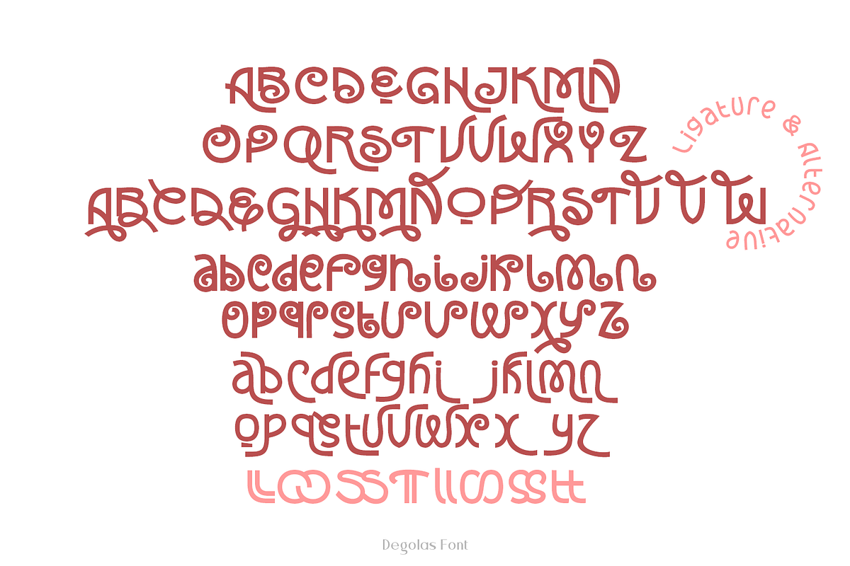 Degolas Font, a Sans Serif Font by madeDeduk (Photo 8 of 10)