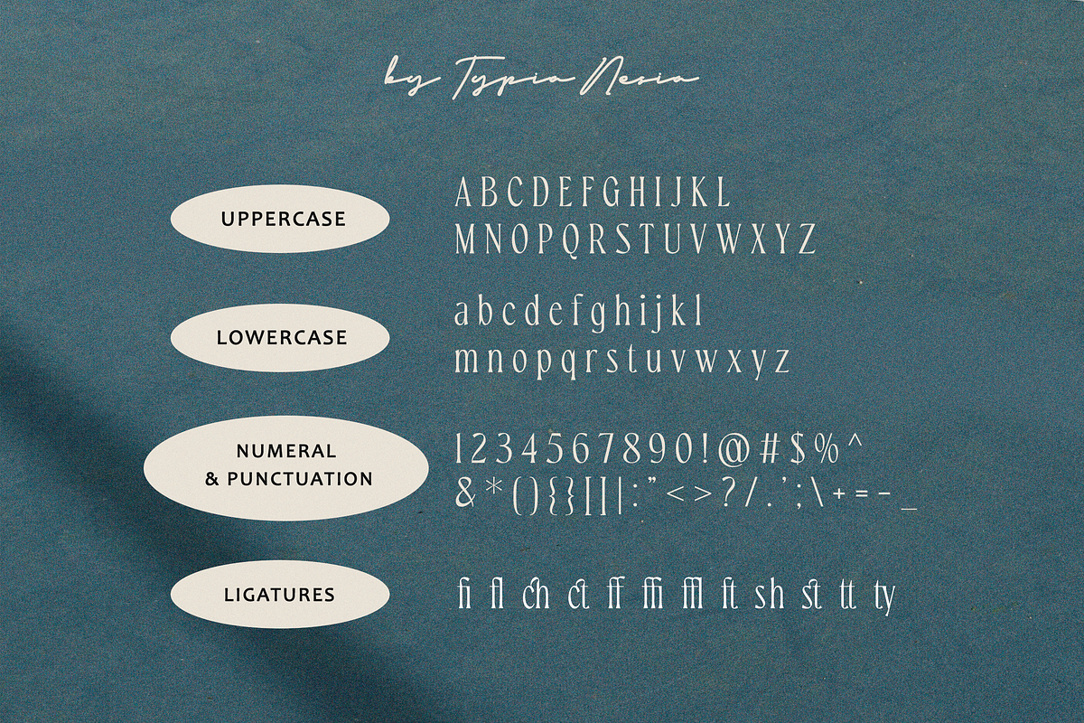 Newstalgic Condensed Serif, a Serif Font by Typia Nesia (Photo 10 of 10)