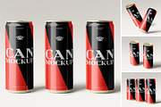 Can Bottle Mockup, a Product Mockup by PixelVoyager (Thumbnail 1 of 6)