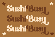 Angel Coast - Retro Modern Font, a Sans Serif Font by Pandeka Studio (Thumbnail 9 of 12)