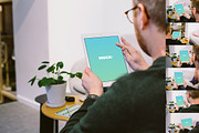 iPad Air Office Mockups, an iPad Mockup by Mockura (Thumbnail 1 of 7)