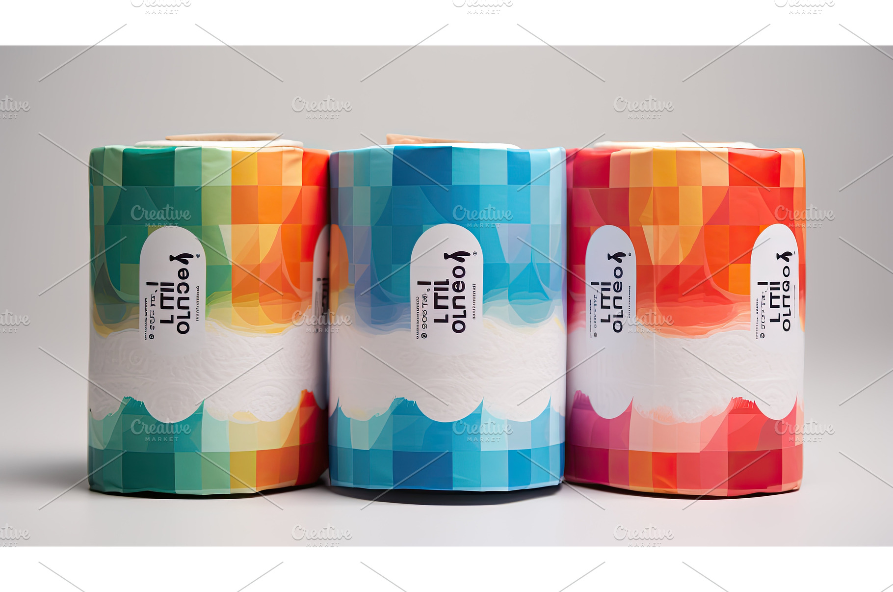 tissue toilet paper package ai, a Business Photo by pikepicture
