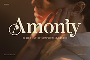 Amonty Contrast Serif Font, a Serif Font by Graphicxell (Thumbnail 1 of 8)