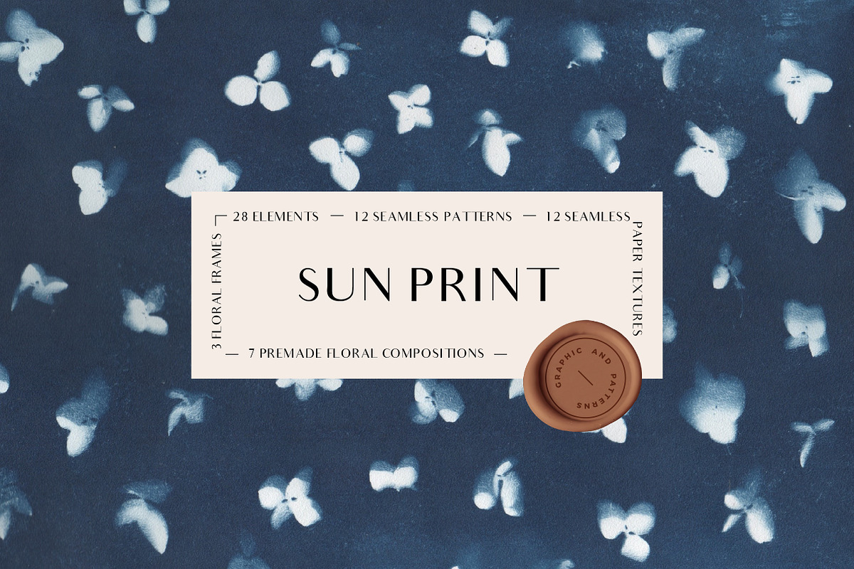Sun Print, a Pattern Graphic by Briddy (Photo 1 of 12)