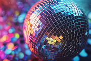 Disco balls. Collection, a Background Graphic by Handmadefont (Thumbnail 9 of 12)