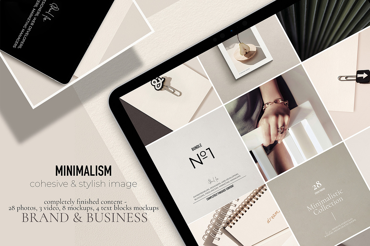 Minimalism. Feed №1., a Social Media Template by OntheMoon (Photo 3 of 9)