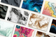 24 Abstract Topographical Wallpapers, a Wallpaper Graphic by HipFonts (Thumbnail 8 of 9)