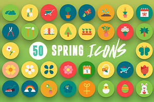 50 Spring Icons Vol.2