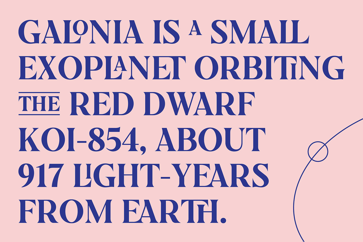Galonia Type, a Serif Font by Dopestype (Photo 5 of 13)