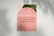 Baby Shower Invitation - Canva, an Invitation Template by Inez Jestine (Thumbnail 2 of 3)