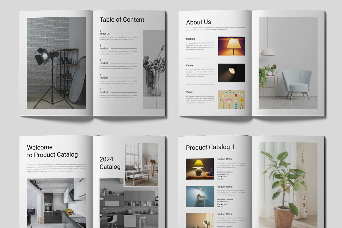 Product Catalog Layout Design, a Brochure Template by ContestDesign (Photo 2 of 4)