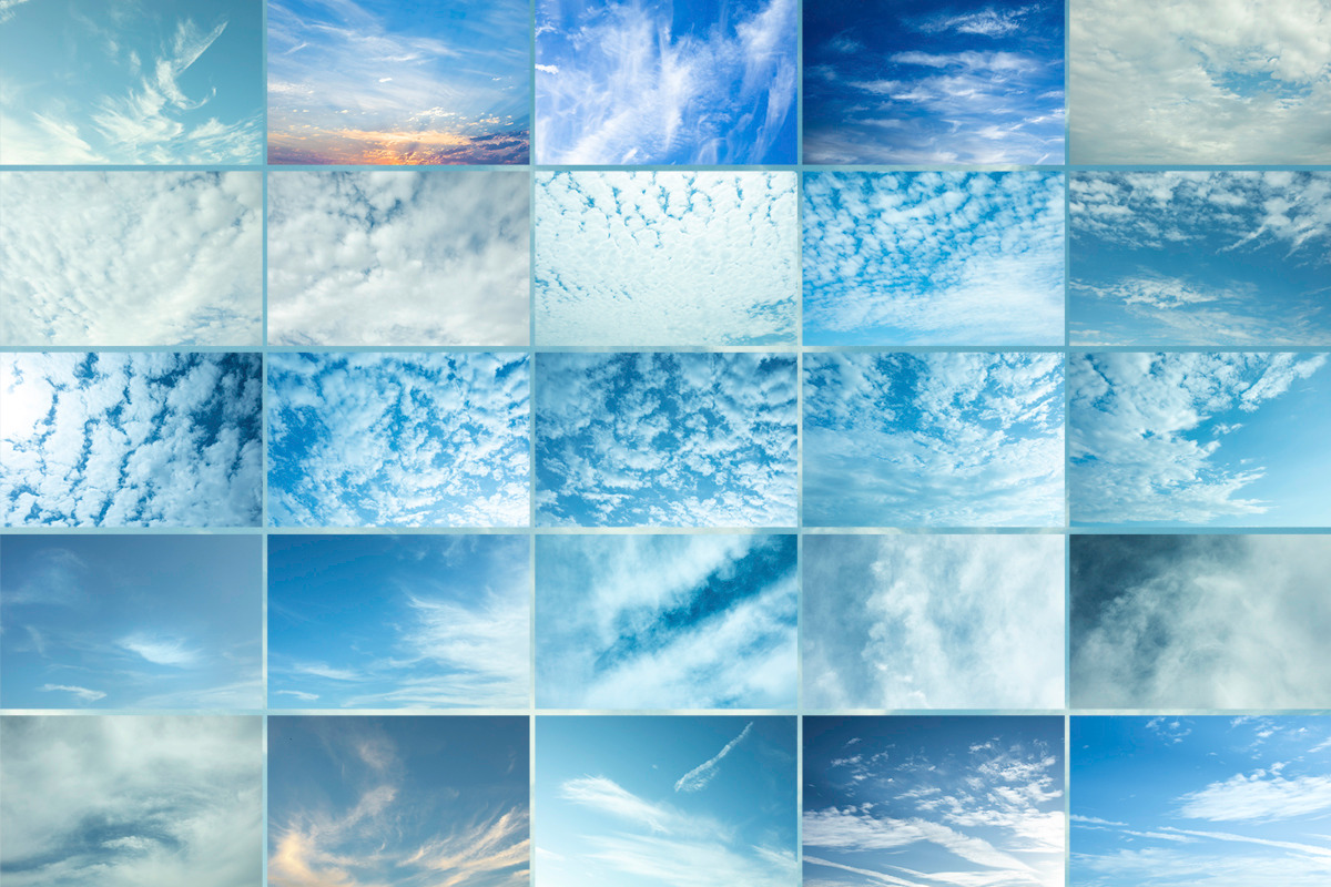 70 High Quality Blue Sky Overlays, a Brushes & More by Light Hero Studios (Photo 2 of 2)