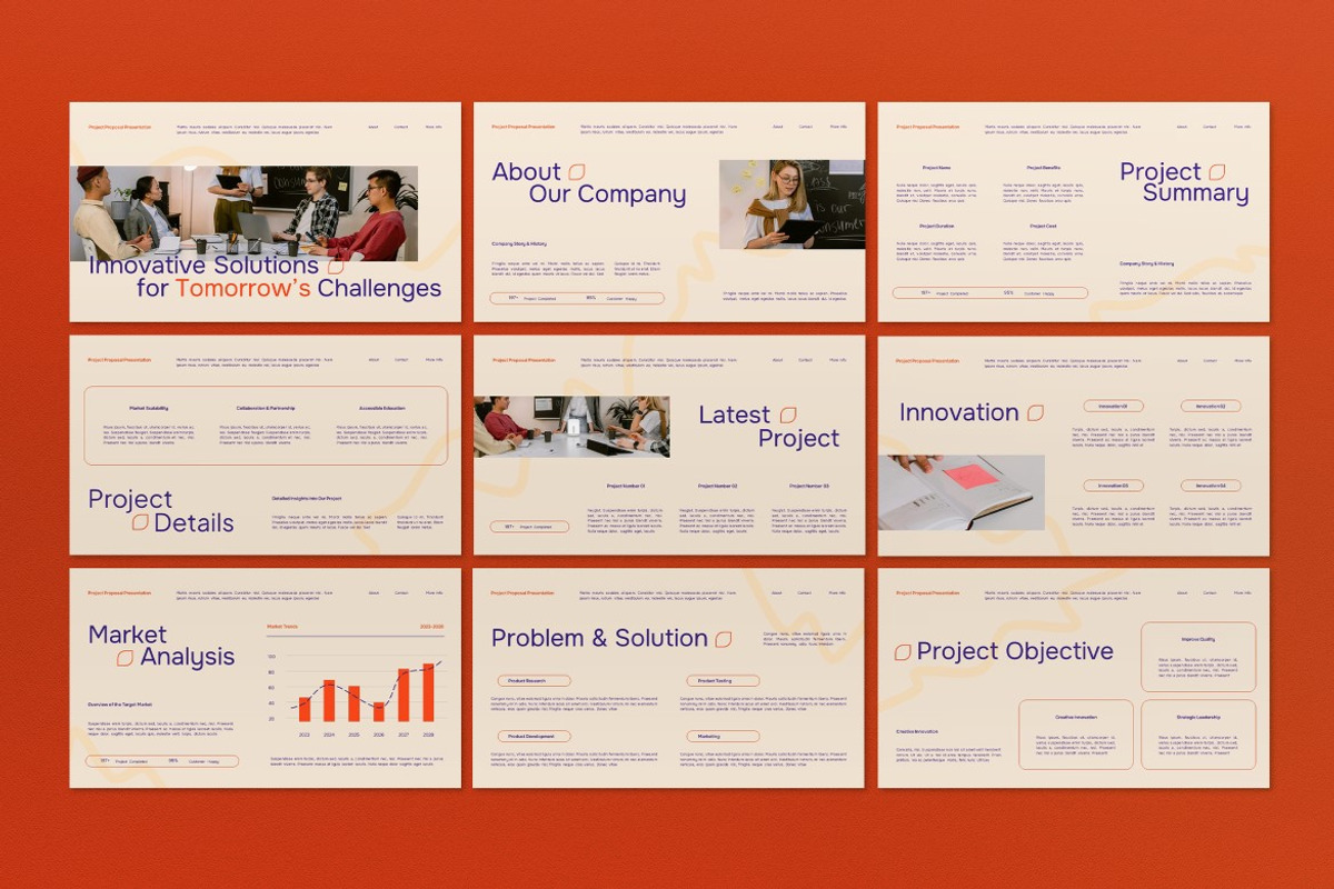 Beige Product Launch Project Keynote, a Presentation Template by graphicook (Photo 4 of 8)