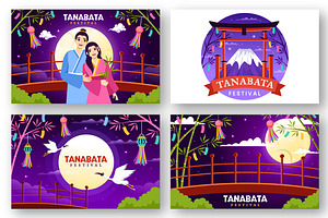 15 Tanabata Festival Illustration