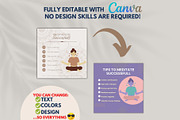 Meditation Canva Templates, a Social Media Template by Viral Content Design (Thumbnail 11 of 15)