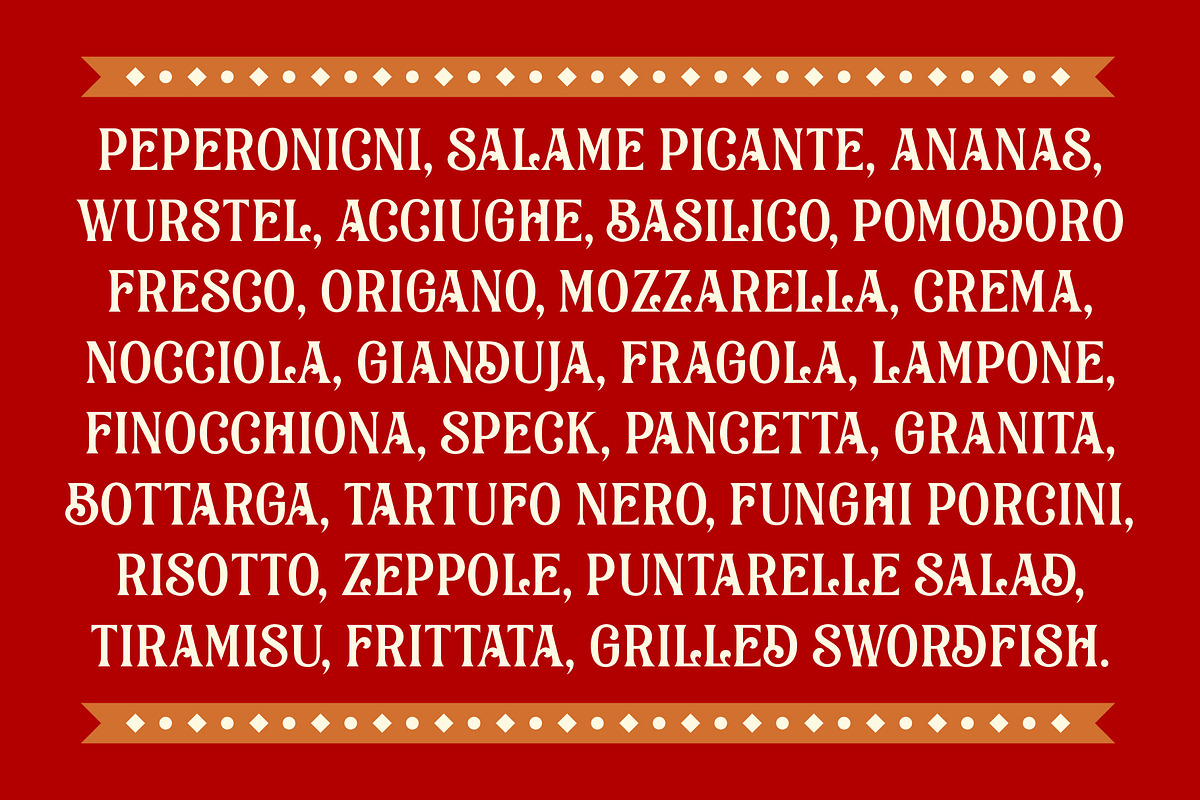 Lucca - A Vintage Italian Font, a Serif Font by The Type Fella (Photo 3 of 8)