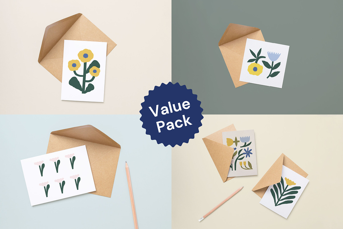 Card Kraft Envelope Mockup Bundle, a Product Mockup by Studio MVDM (Photo 8 of 9)