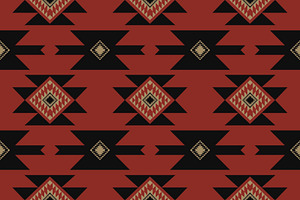Elegant Southwest Seamless Pattern