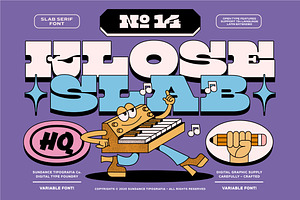 50% Off Klose Slab Font Family