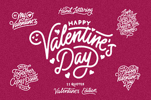 Valentine's Day - Hand Lettering