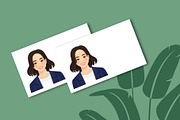 Young business woman kit, a Person Illustration by Volha Hlinskaya (Thumbnail 6 of 6)