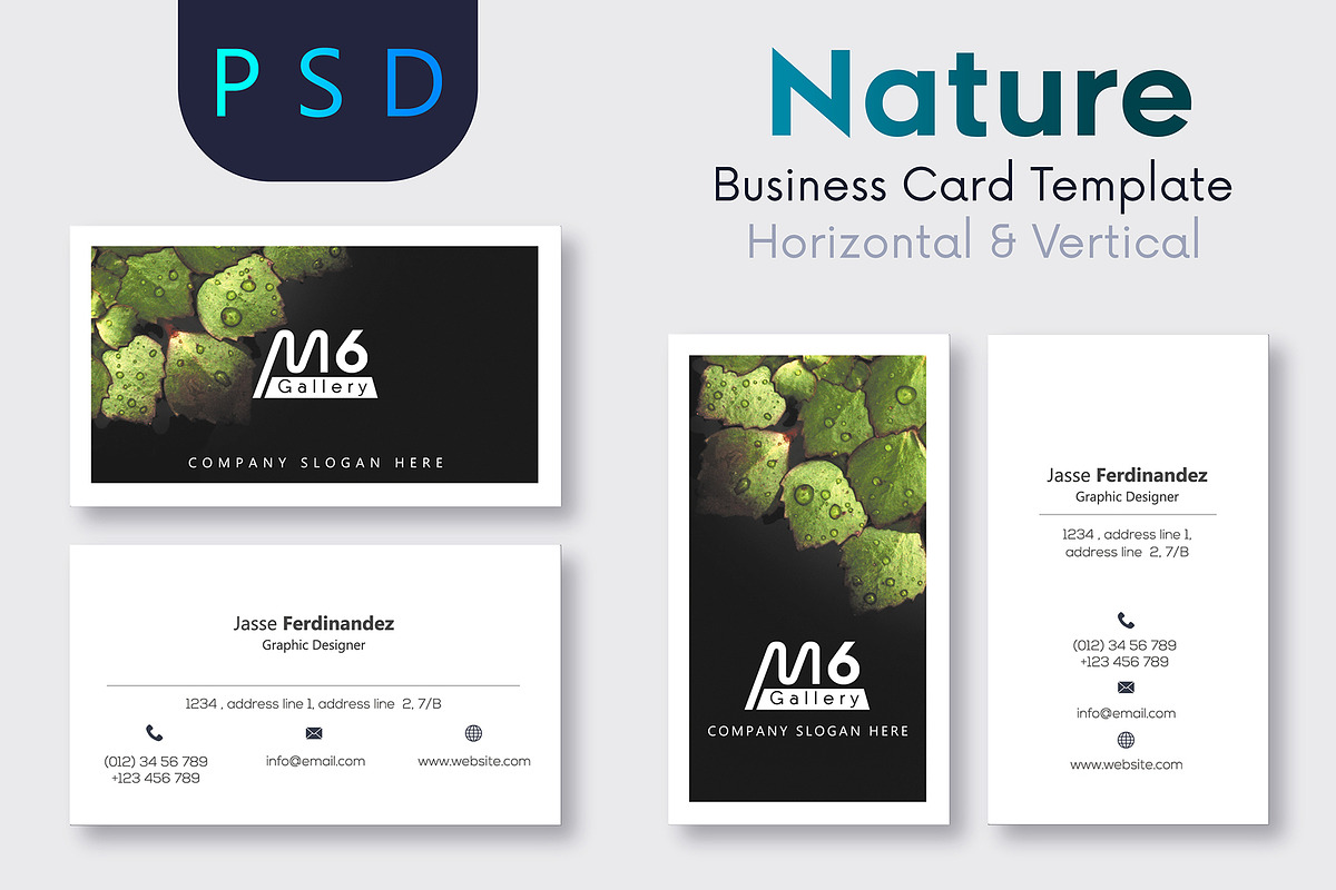 Unique 50 Business Card Bundle, a Business Card Template by M6 Gallery (Photo 101 of 151)